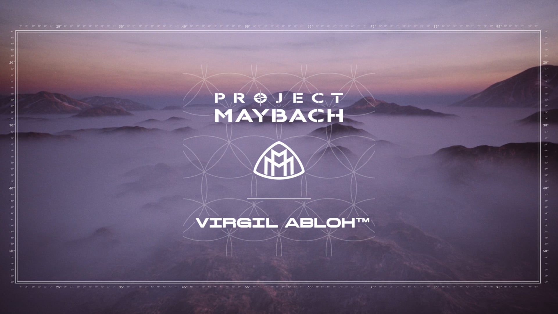 METCHA  Mercedes-Benz x Virgil Abloh's Project Maybach.