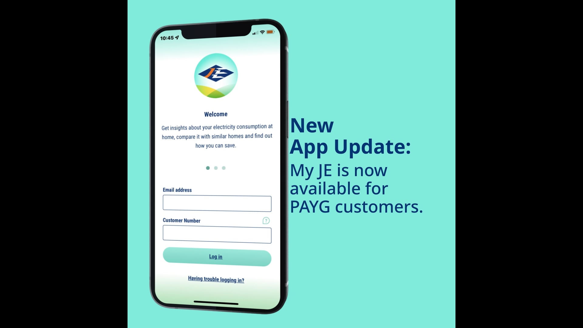 My JE PAYG - Customer care