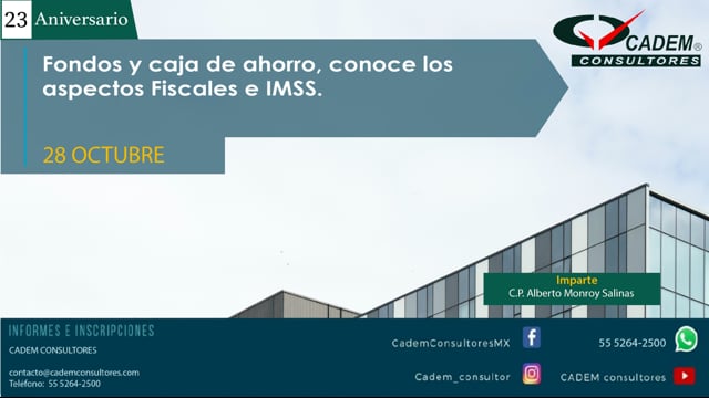 Fondos y caja de ahorro, conoce los aspectos Fiscales e IMSS