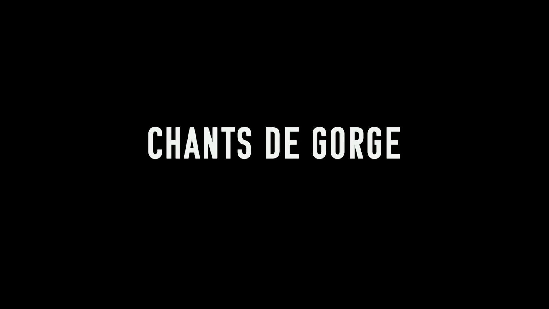 Chants de gorge