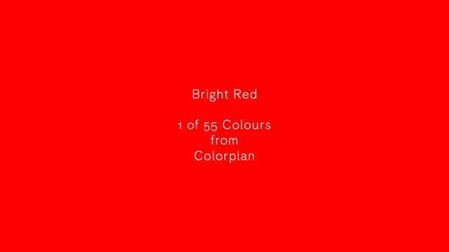 Bright Red Color