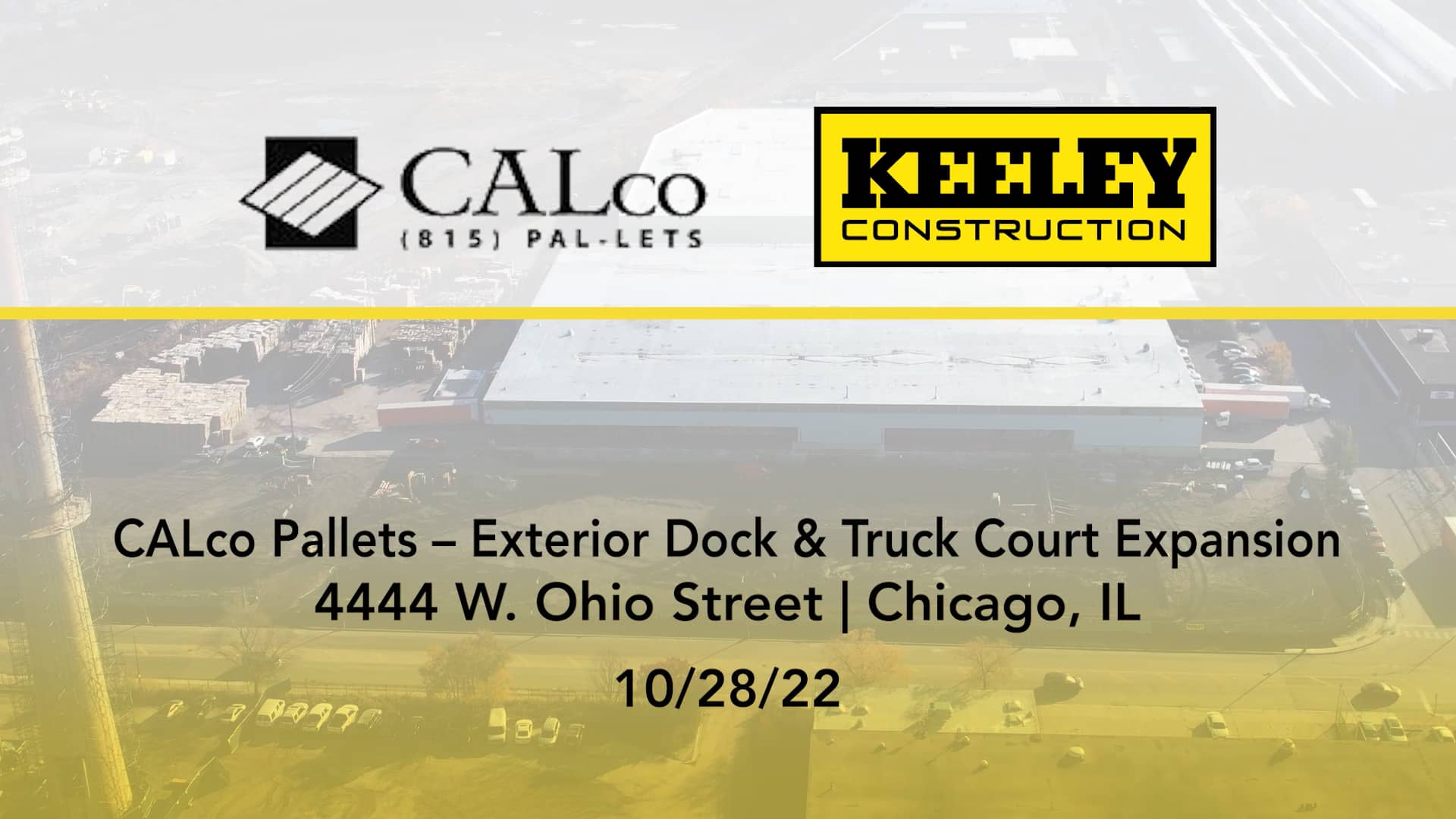 Keeley_CALco Pallets, 4444 W Ohio, Chicago IL_221028.mp4 on Vimeo