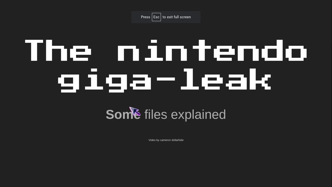 Gigaleak: Filtracion de Nintendo con ROMs, betas y un intento de Pokémon MMO
