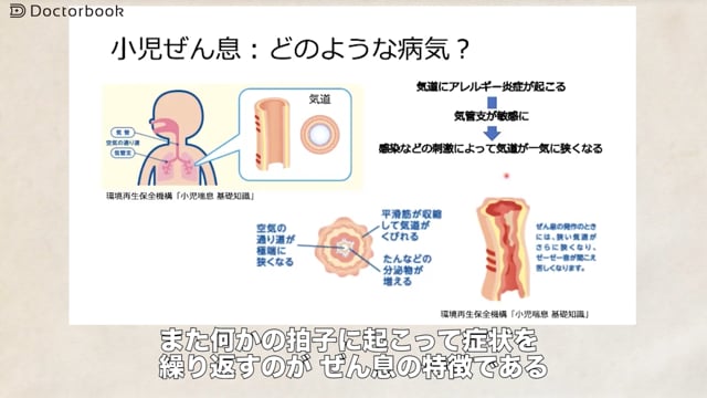 動画でわかる】「喘息」の病気・症状・治療方法の動画・医療情報