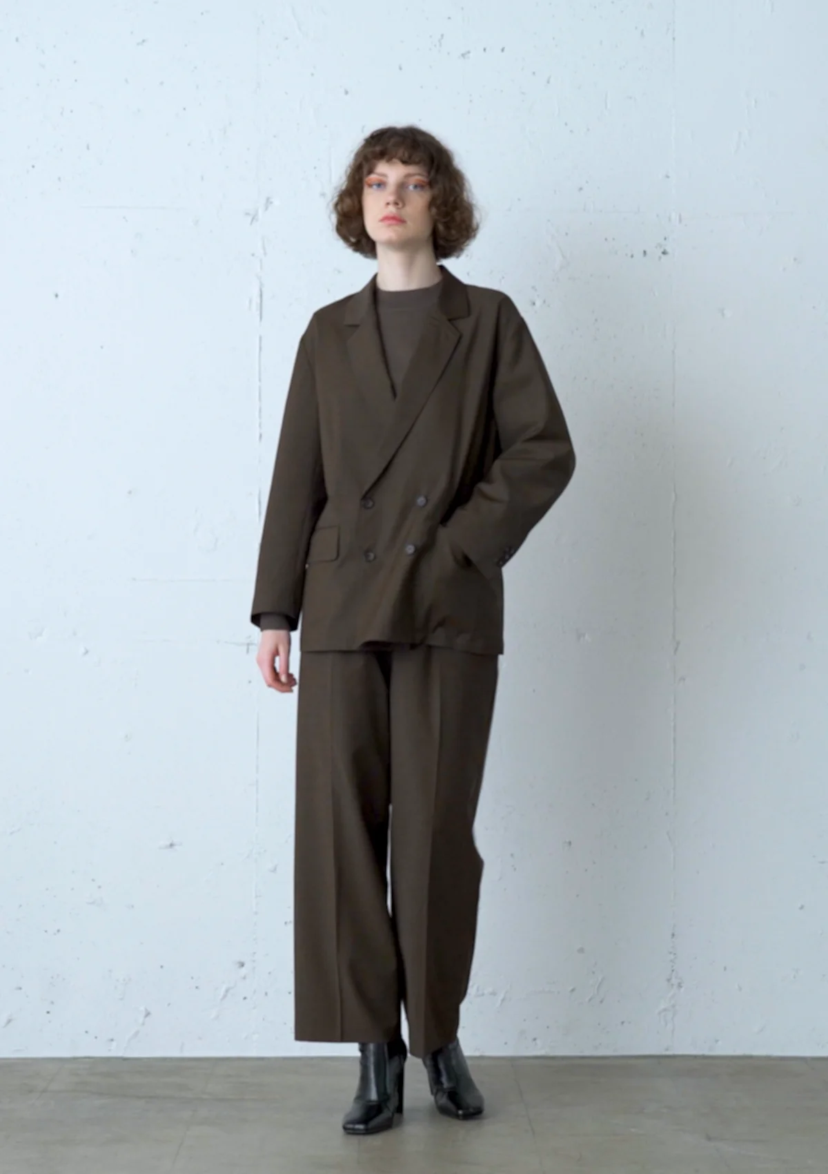 MIDIUMISOLID テーラードダブルブレストジャケット(3-1156)｜ MARcourt