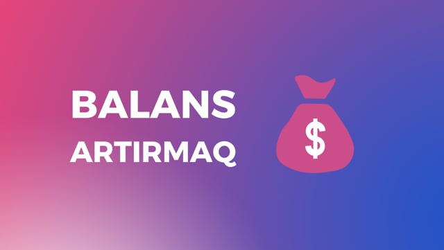 Balans artırmaq