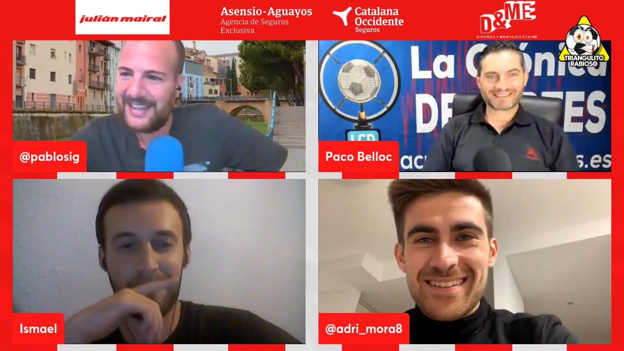 (Jornada 8 - 3ª División) TERTULIA UD BARBASTRO / Fuente: Canal YouTube El Triangulito Rabioso