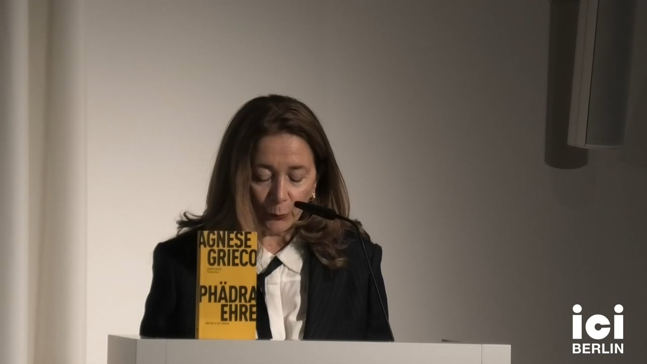 Vortrag Agnese Grieco