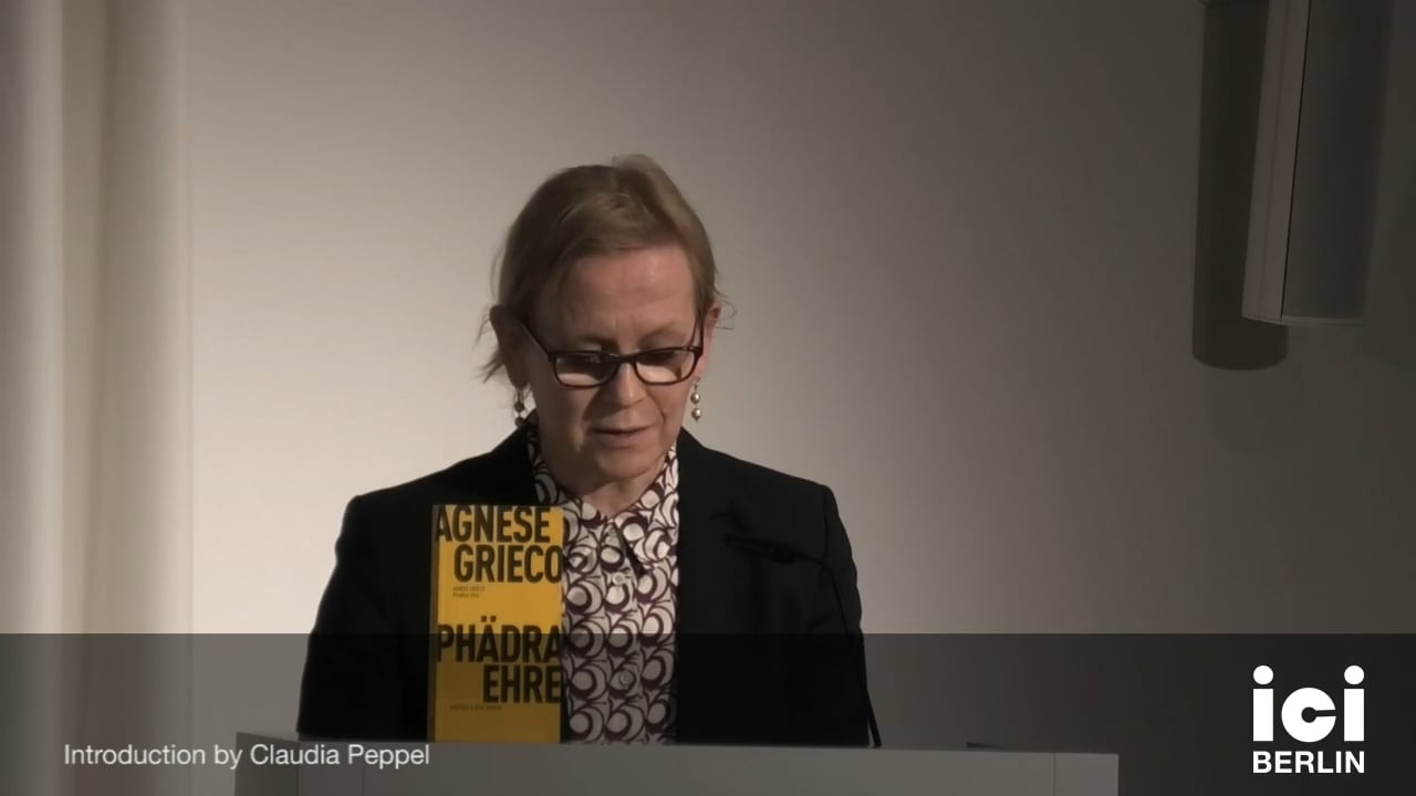 Einführung Claudia Peppel