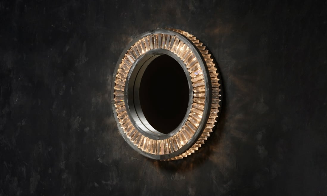 Timothy Oulton Rex Round Mirror - Timothy Oulton