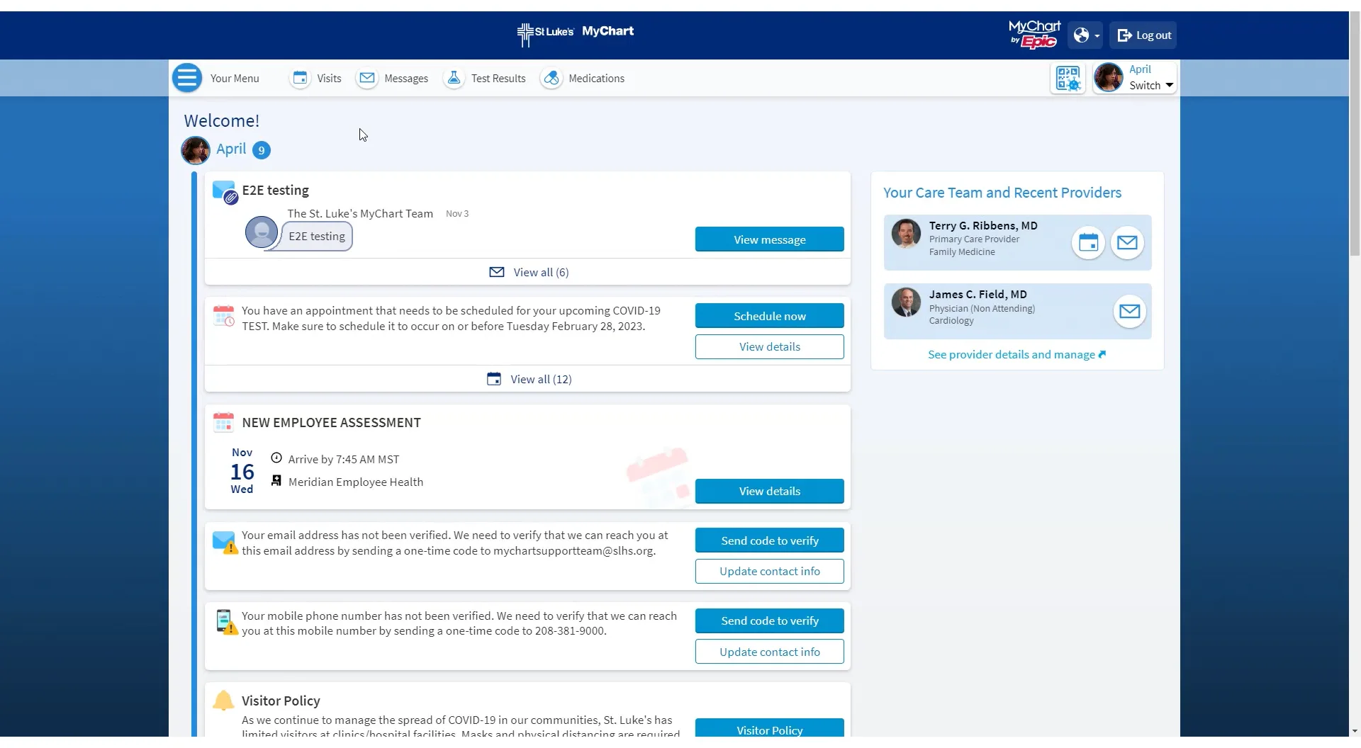St. Luke's MyChart OnDemand Virtual Care on Vimeo