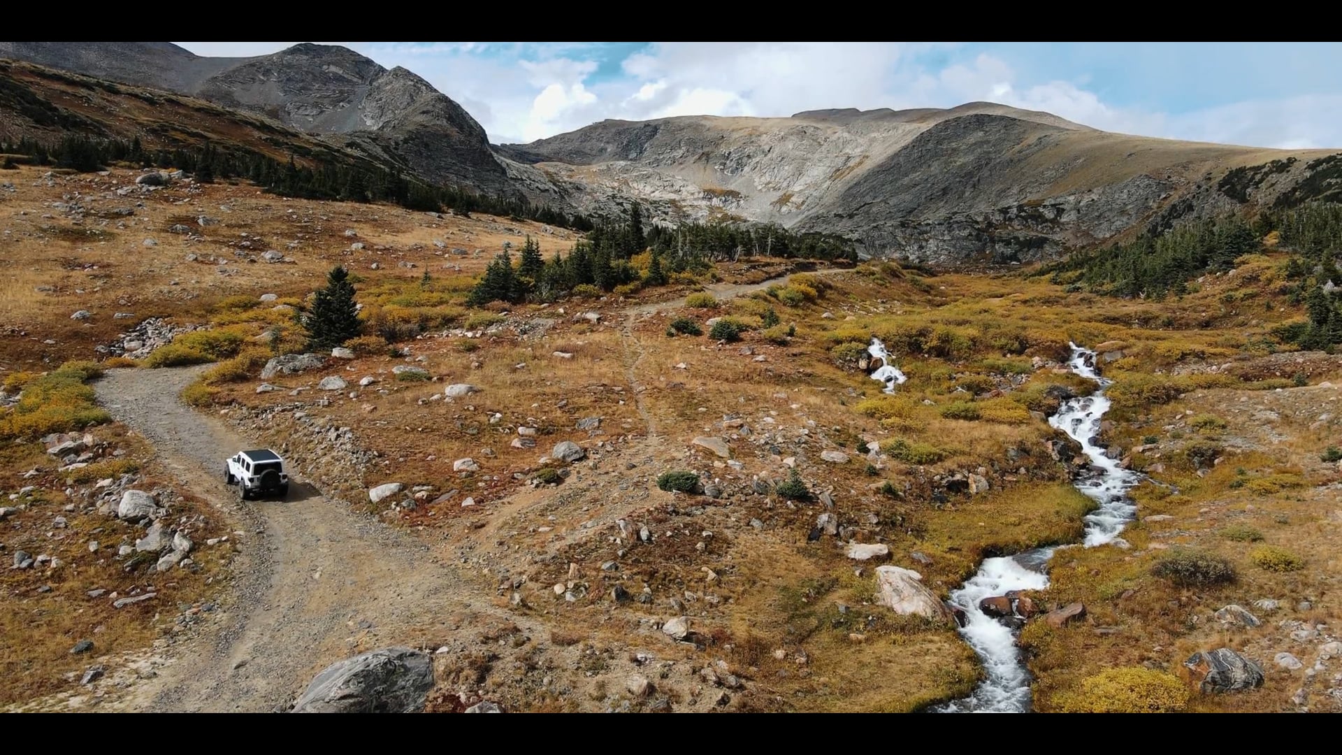 Idaho Springs Jeep Elopement Trailer