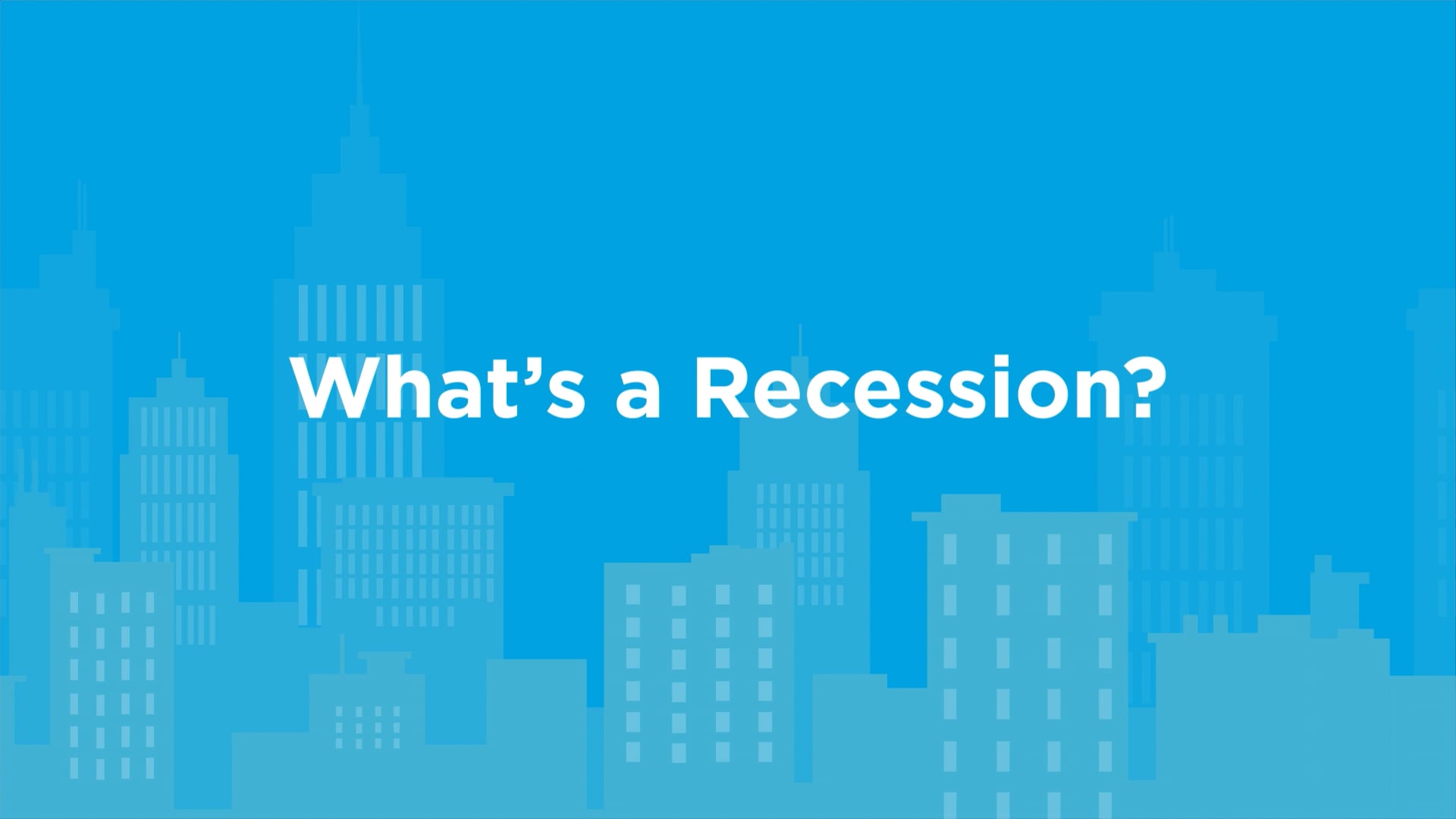 How to Prepare For a Recession
