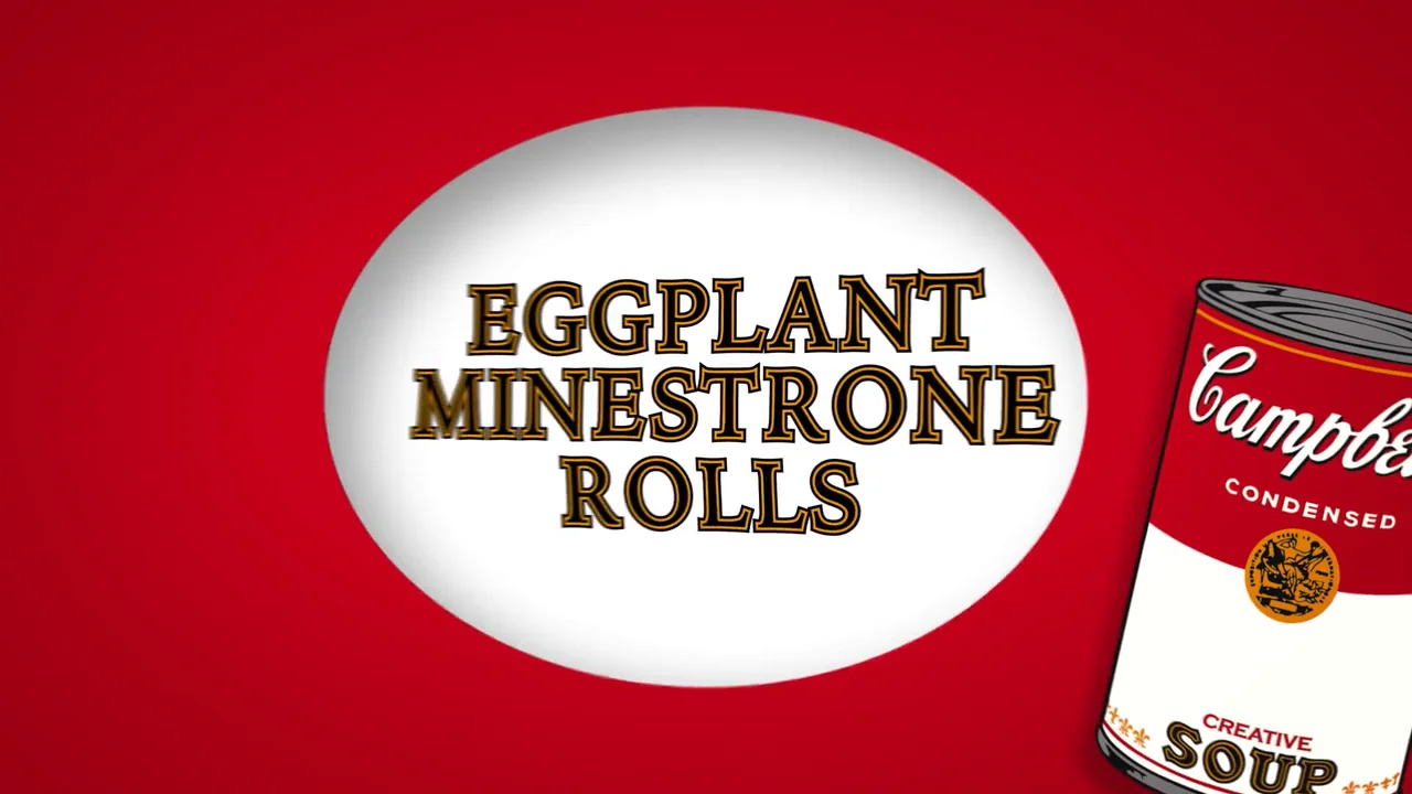 Eggplant Minestrone Rolls on Vimeo