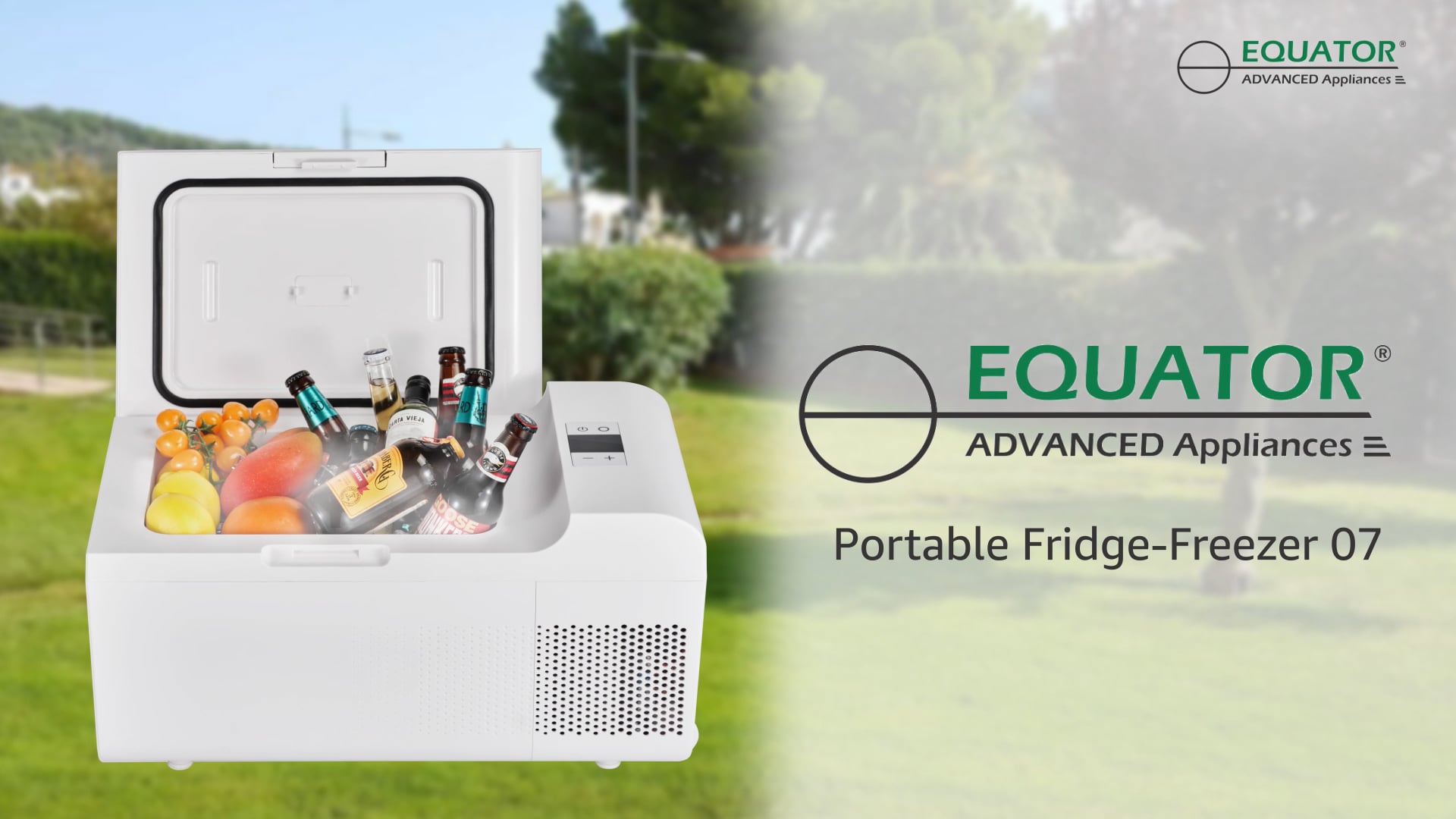 Equator Portable Fridge-Freezer With Cover