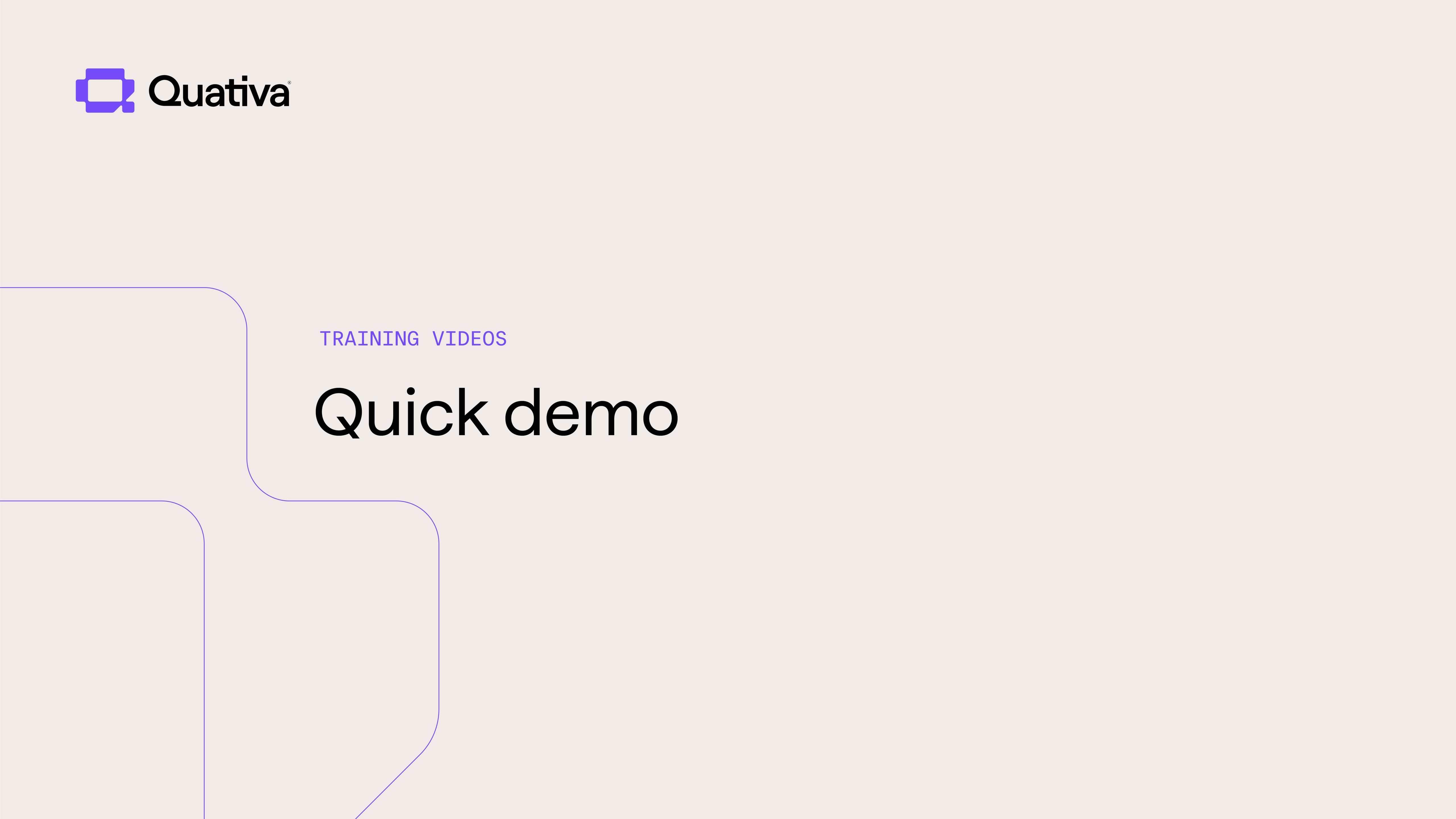 Quick demo on Vimeo