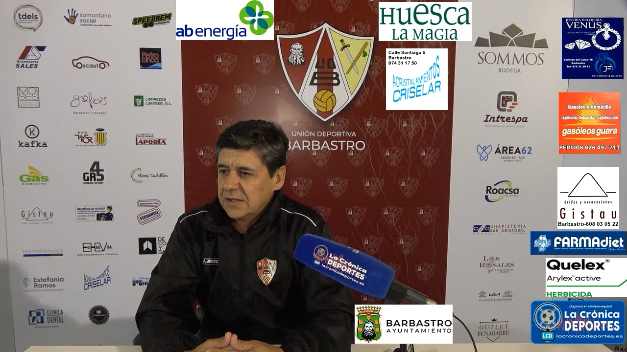 LA PREVIA / CDJ Tamarite - UD Barbastro / JOSETE (Entrenador Barbastro) Jornada 9 / 3ª División