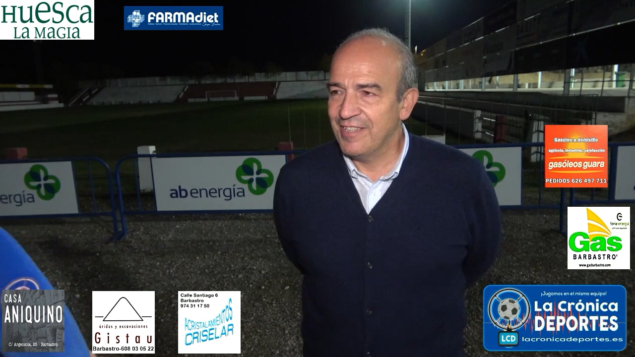 RAFA TORRES (Presidente UD Barbastro) Analizamos el inicio de las competiciones para todos los equipos del club y el derbi con el AT Monzón que se jugará el miércoles 9 y toda la polémica que rodea a esa jornada entre semana.