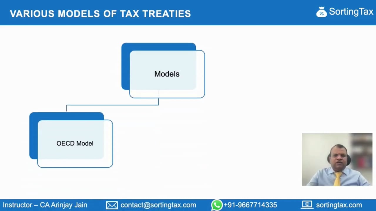 Various Models Of Tax Treaties - OECD, UN And US Model - Double ...