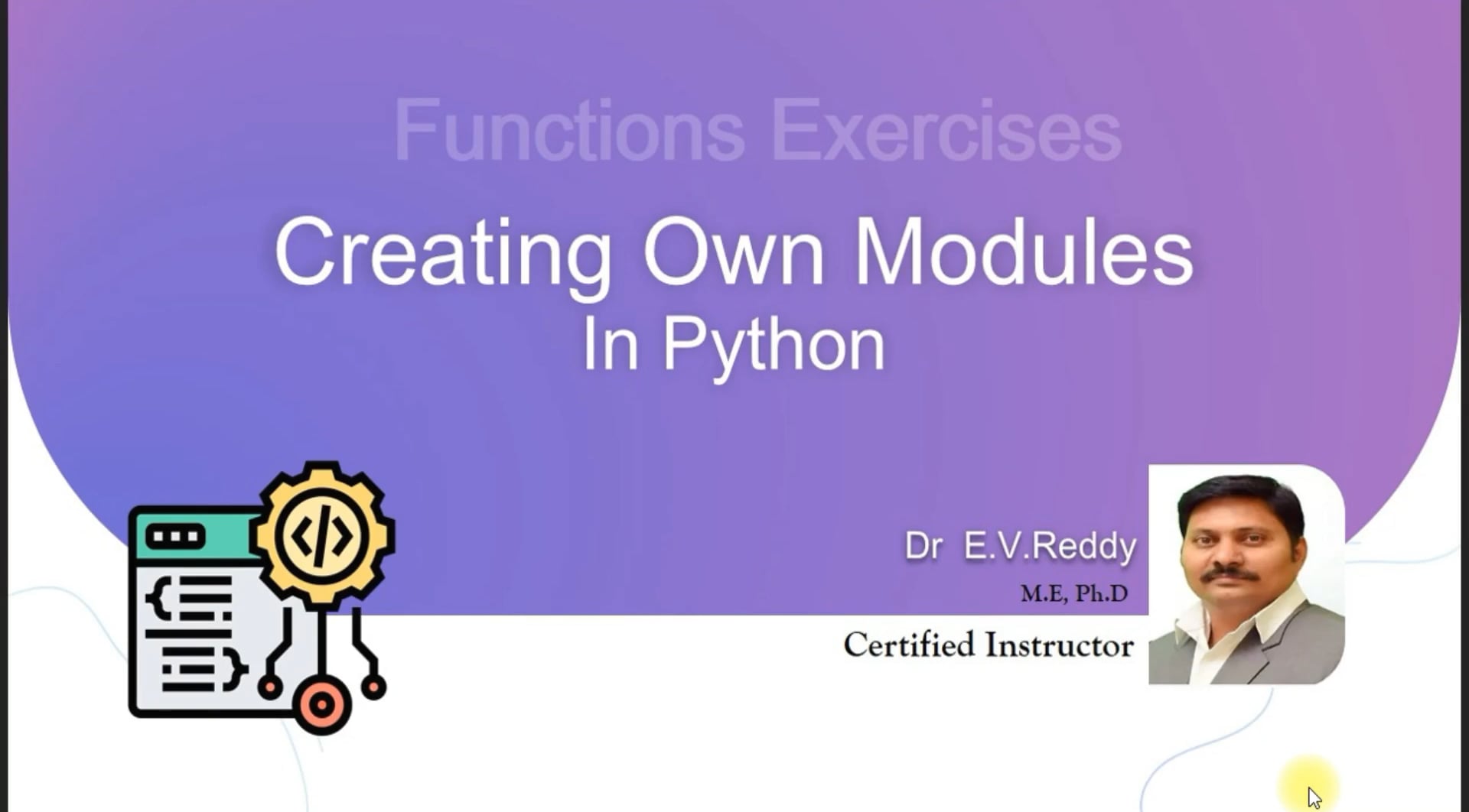 6 creating own modules in python on vimeo