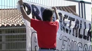 Mestres i professors escalencs protesten per les retallades
