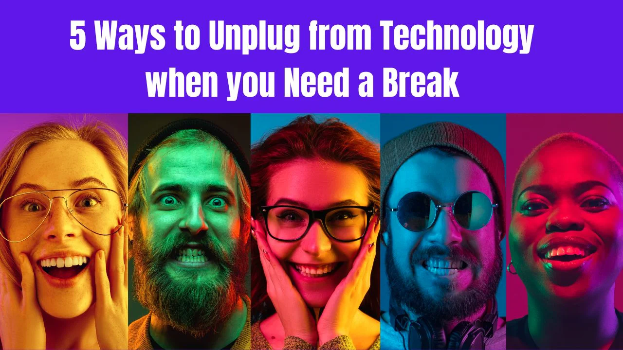 5 Ways to Unplug from Technology when you Need a Break on Vimeo