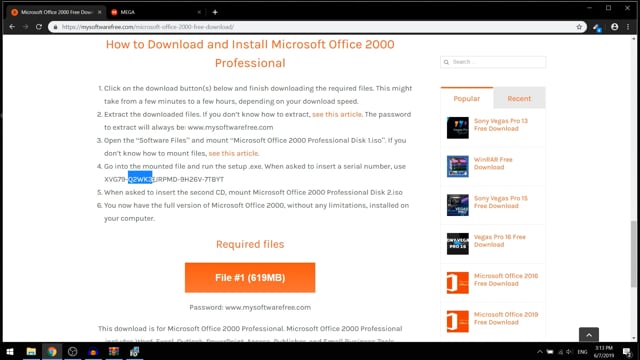 Microsoft Office 2000 Free Download - My Software Free