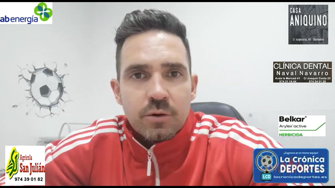 DIEGO CABEZA (Entrenador La Almunia) CF Calamocha 2-2 CD La Almunia / Jornada 9 / 3ª División