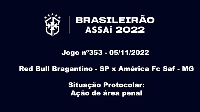 JOGOS DE HOJE - DOMINGO 06/11 - BRASILEIRÃO 2022 SERIE A 36ª RODADA - JOGOS  DO CAMPEONATO BRASILEIRO 