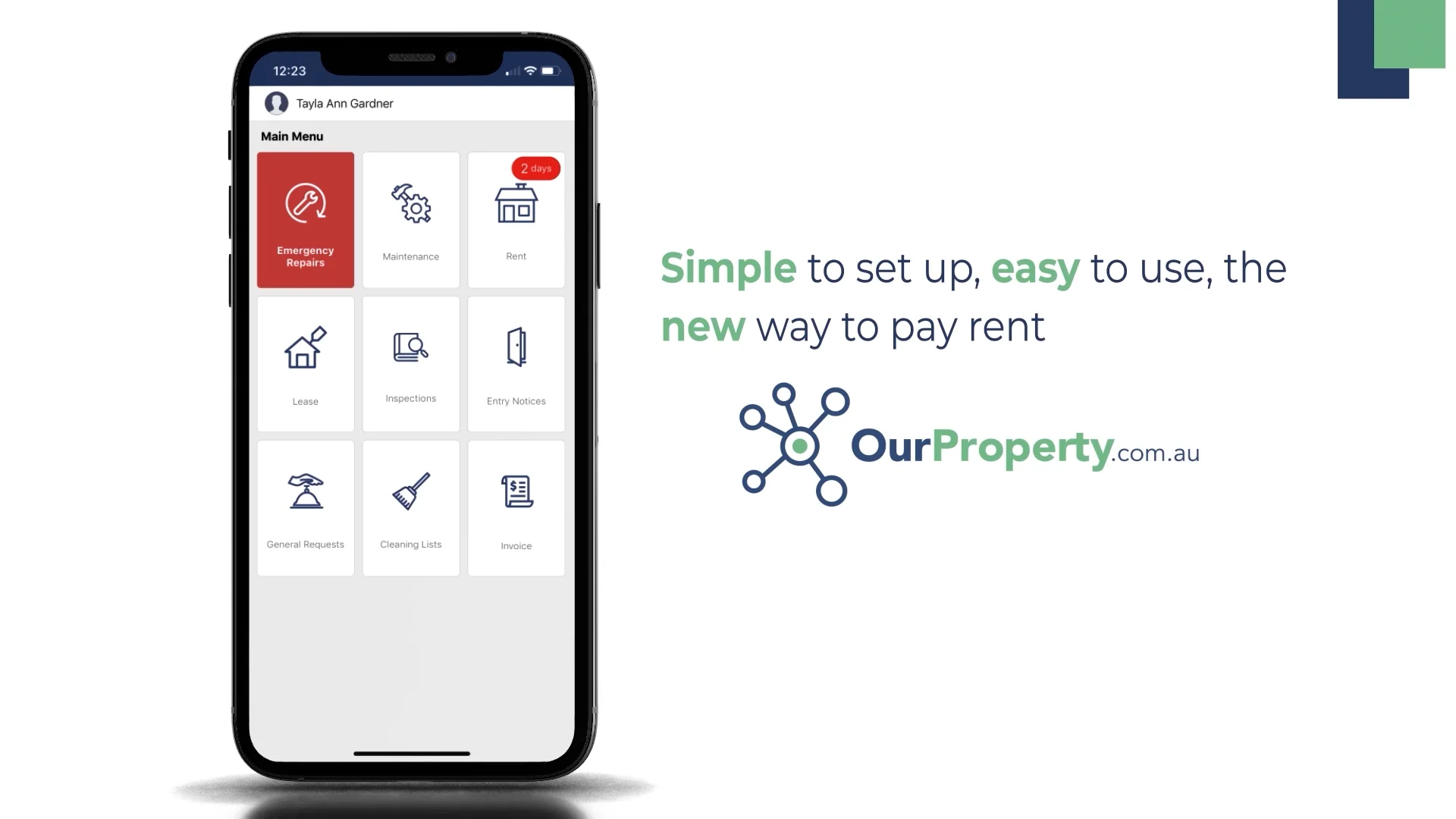 Tenant App 2 Already using the app legacy tenants payment platform on Vimeo