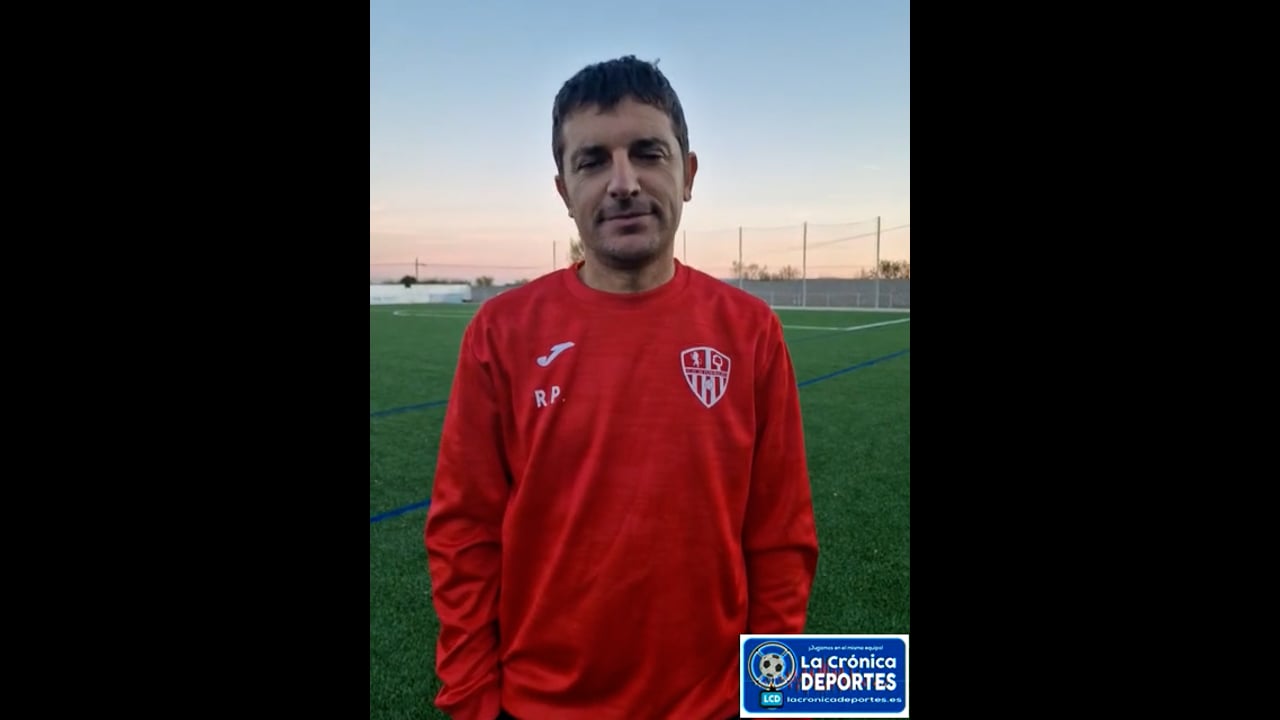 ROMÁN PANADERO (Entrenador Altorricón)  CD Sariñena 1-0 CD Altorricón  Jornada 6 / Regional Preferente Gr 1 / Fuente: CD Altorricón