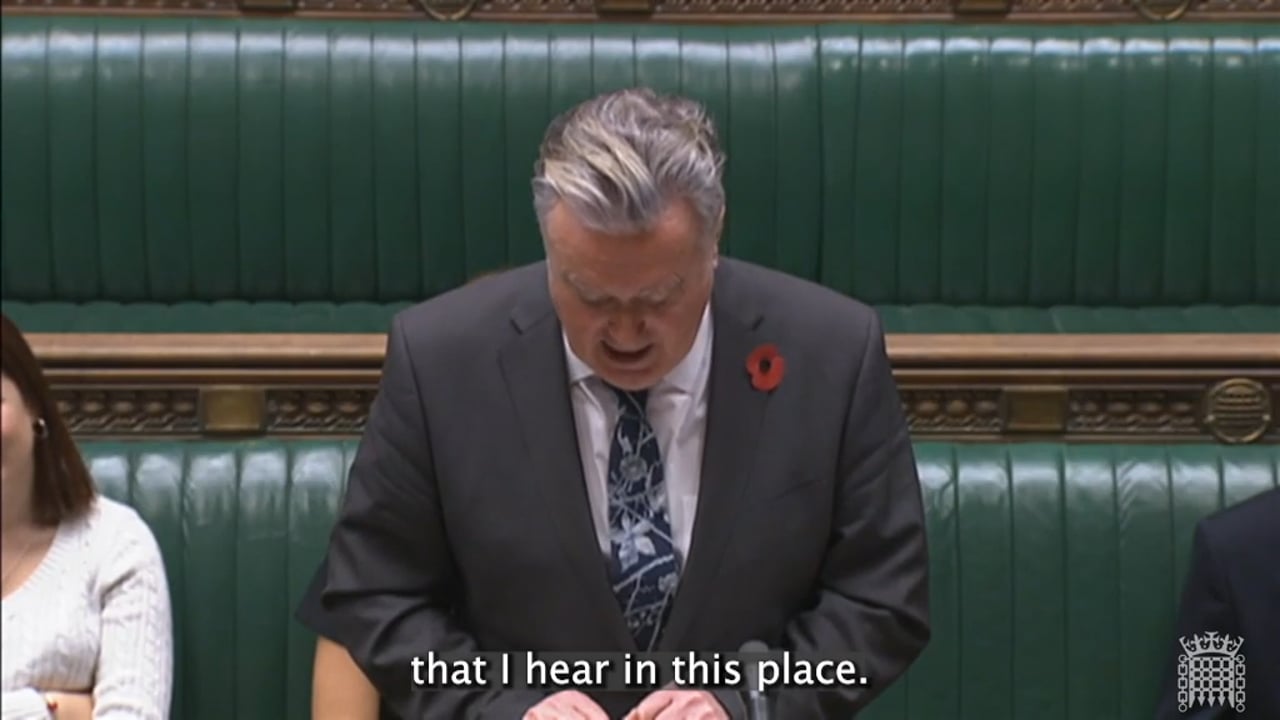 John Nicolson MP commends Youth Parliament on their kindness
