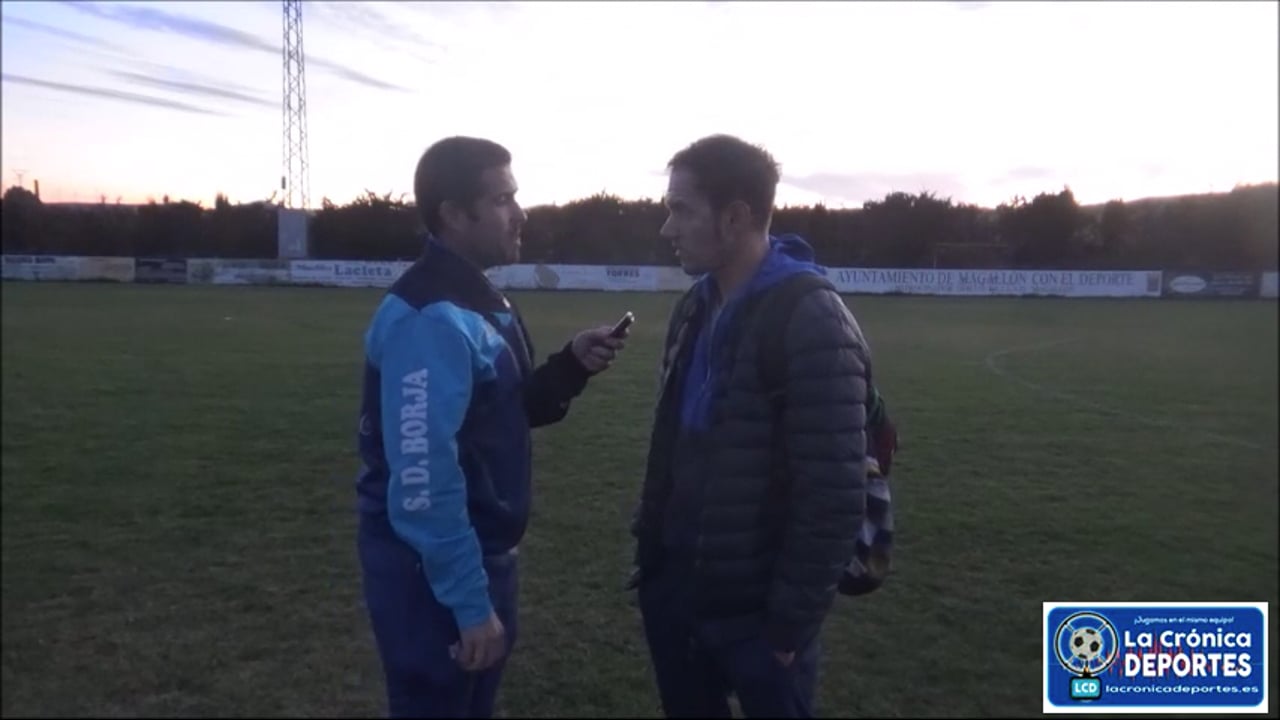 SERGIO TABERNERO (Entrenador Magallón) AD Magallón 3-1 SD Borja / Jornada 8 / Regional Preferente Gr 2 / Fuente: YouTube Raúl Futbolero