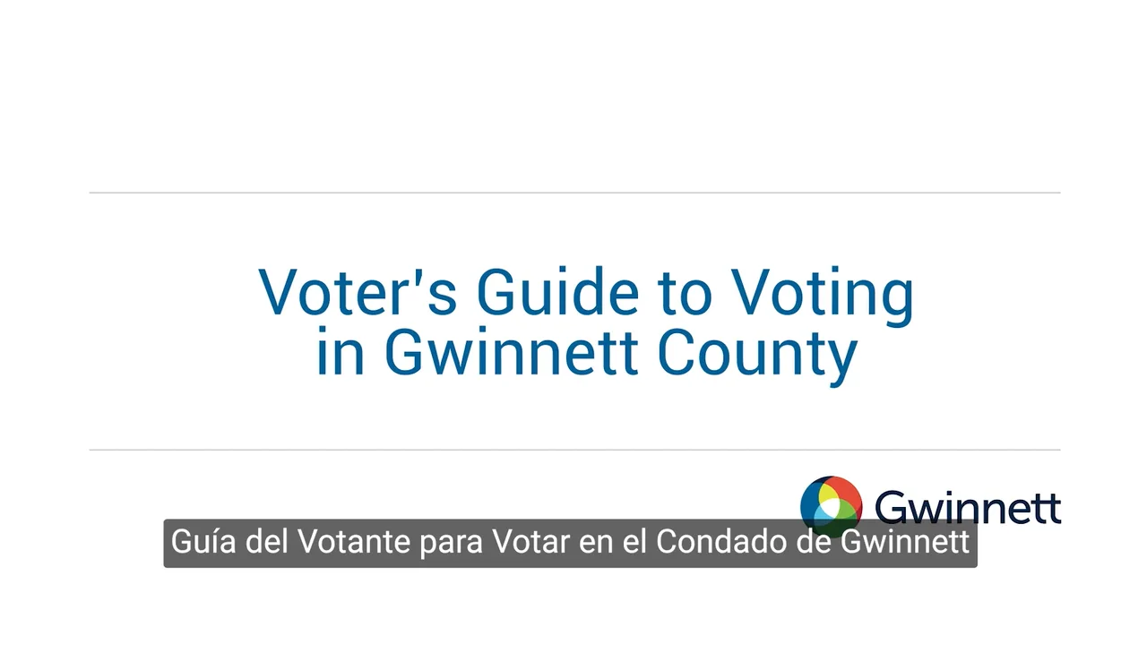 Voter's Guide to Voting in County / Guía del Votante para Votar en el Condado de