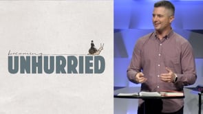 Becoming Unhurried::Week One
