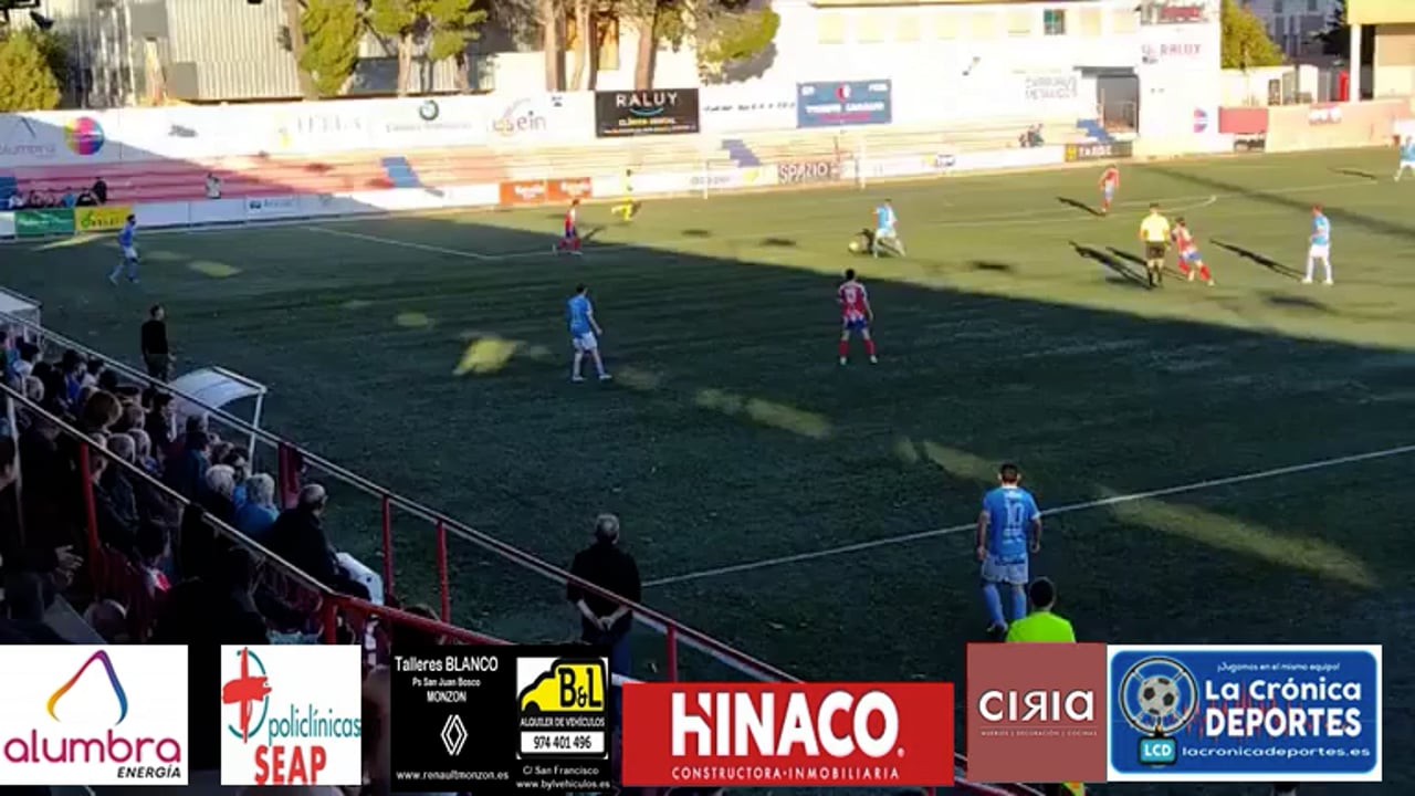 RESUMEN / Atlético Monzón 0-0 CD Binéfar / Jornada 9 / 3ª División
