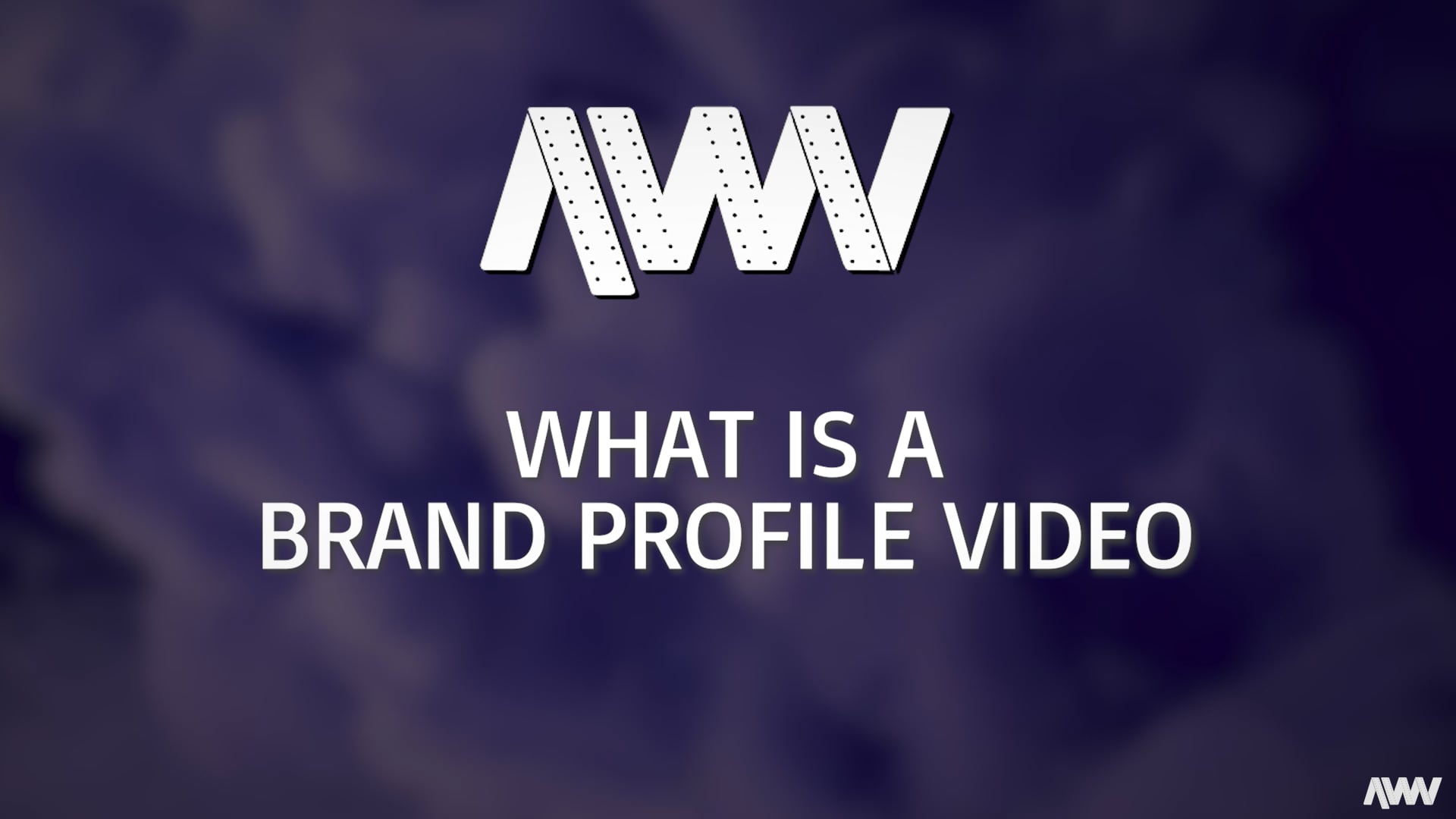 What is a Brand Profile Video?