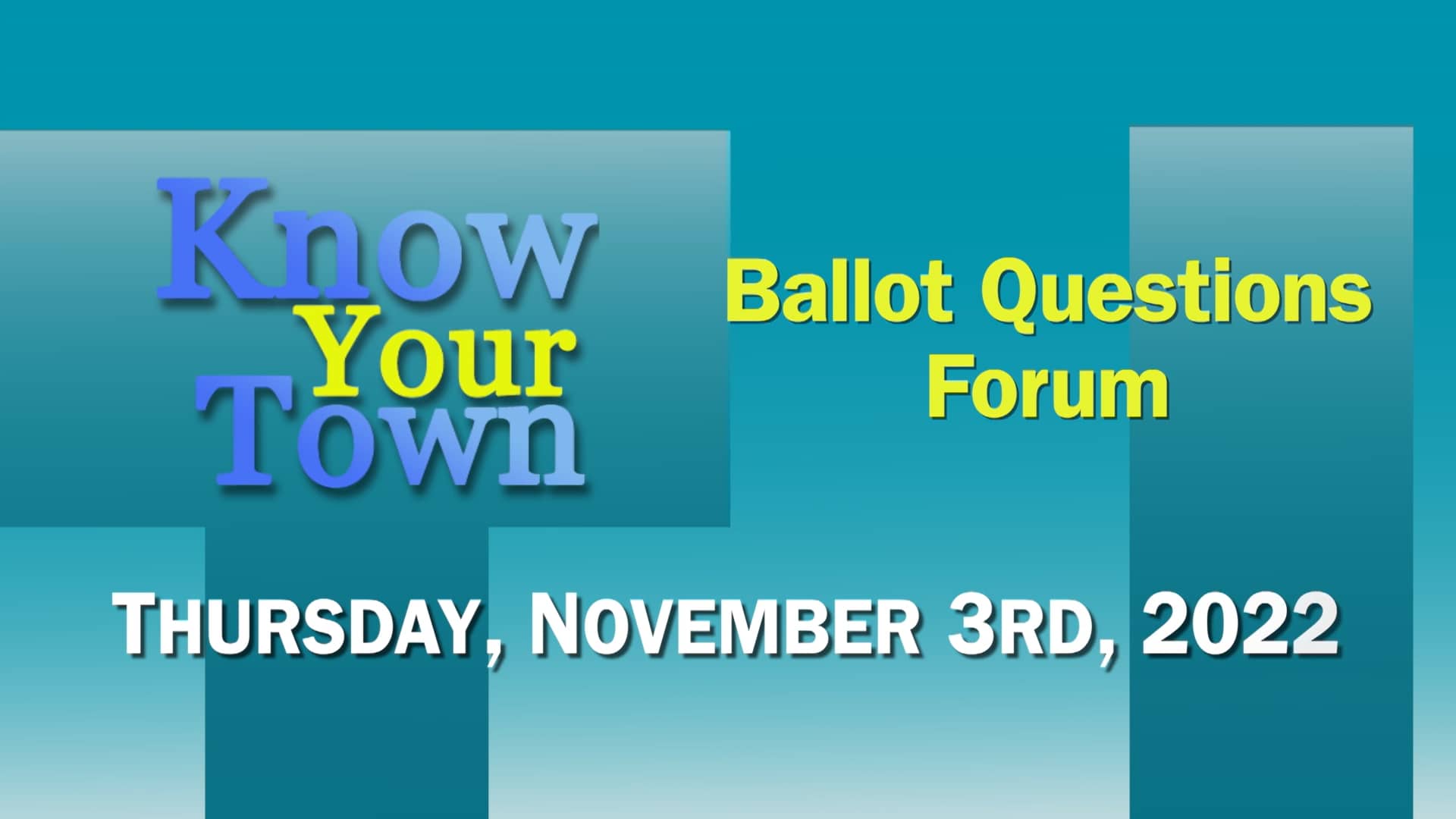 KYT Ballot Questions Forum 11/3/2022 on Vimeo