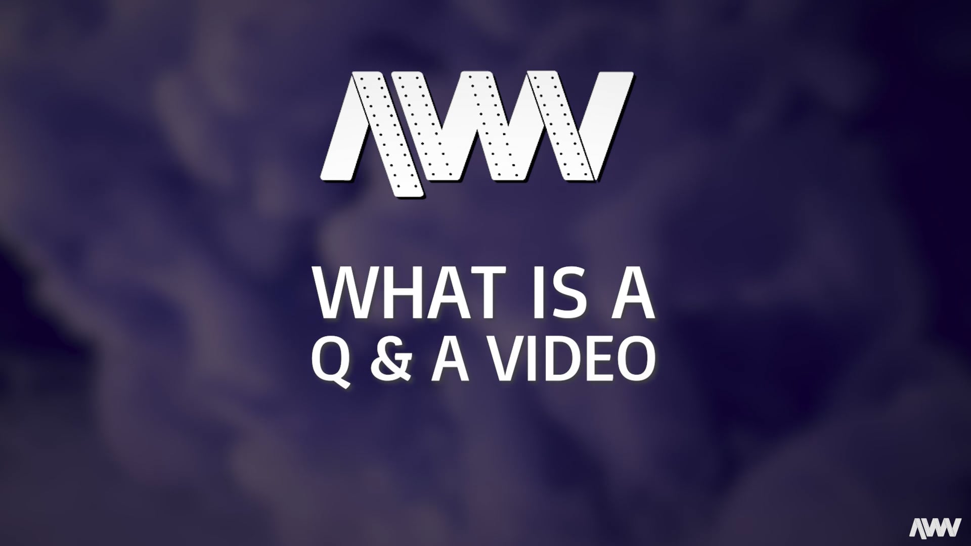 What is a Q & A Video?