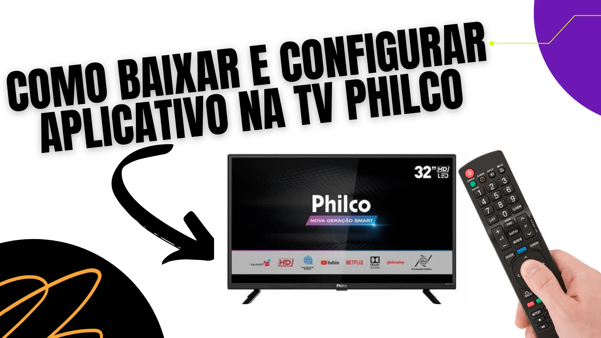 Como baixar e instalar aplicativos na smart TV da Philco