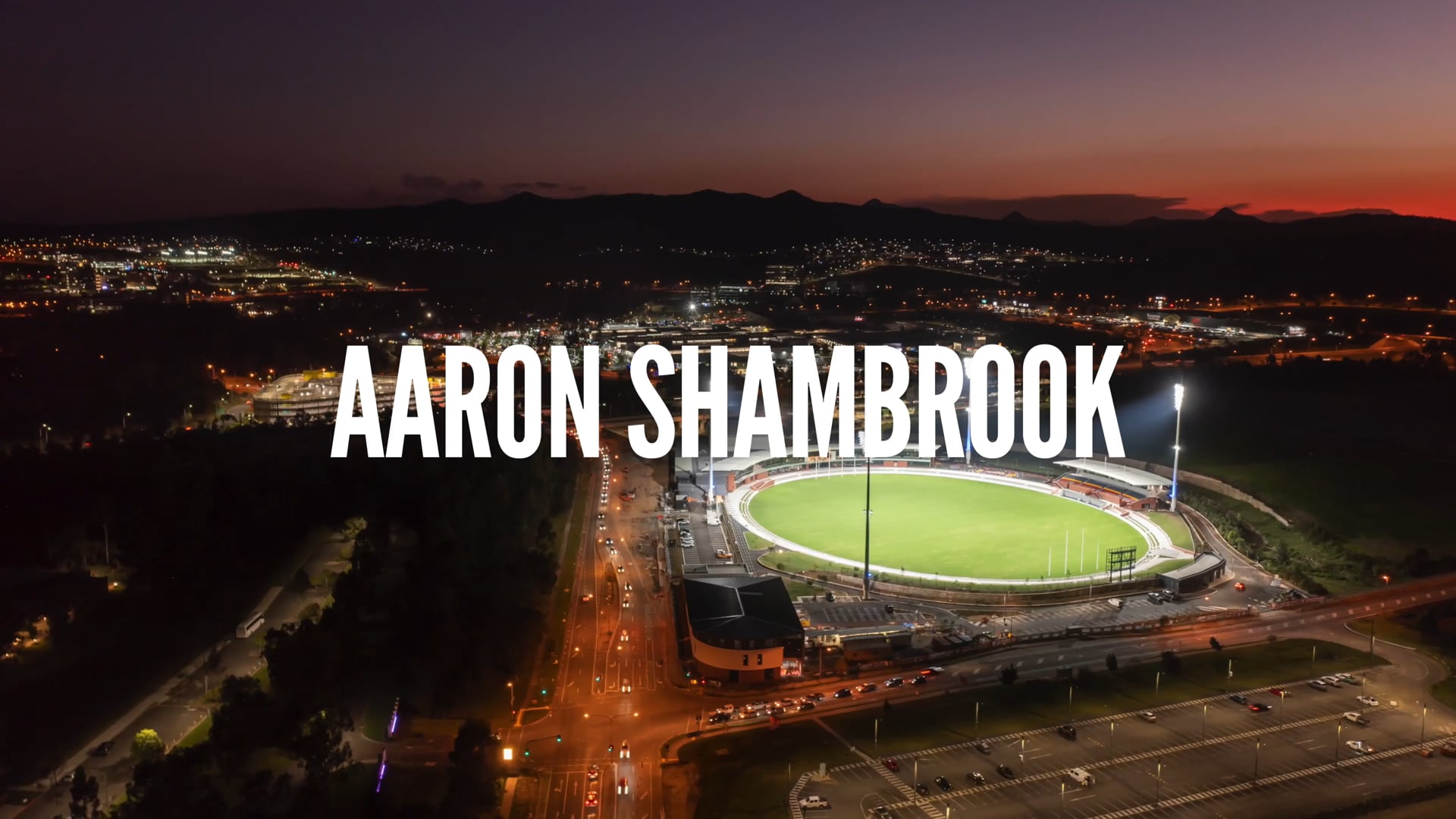 Aaron Shambrook - Showreel
