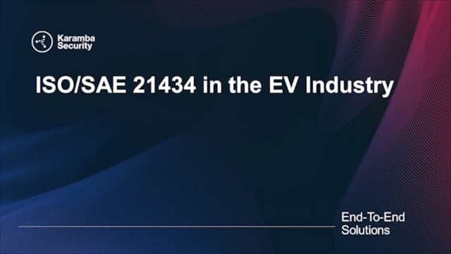 ISO/SAE 21434 compliance in the electric vehicle industry