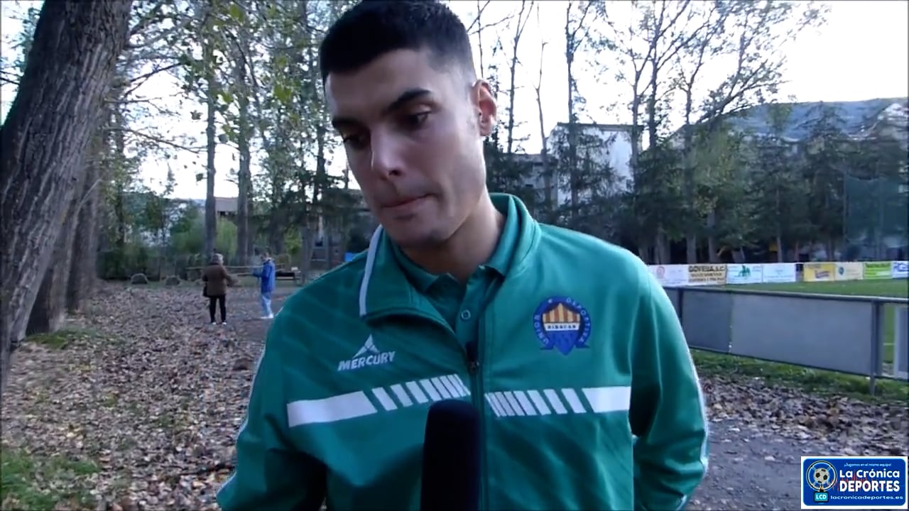 MARIO SAMPER (Jugador Biescas) UD Biescas 0-1 Villanueva CF / Jornada 6 / Regional Preferente Gr 1 / Fuente: Deporte Cantera  