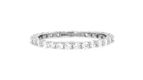80 ct. t.w. CZ Eternity Band in Sterling Silver