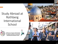 Study Abroad at Hebrew Univeristy