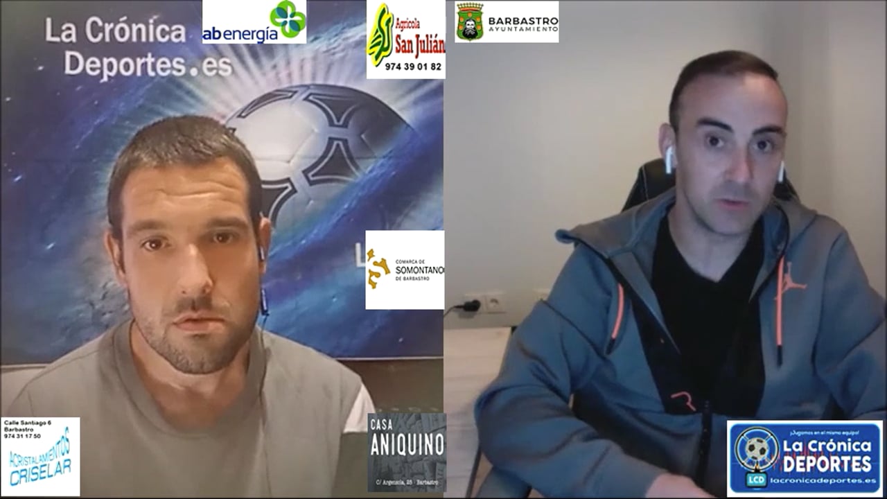 "Jornada 6" Análisis Regional Preferente Gr 1 / DANI ACIRÓN (Entrenador Tardienta)