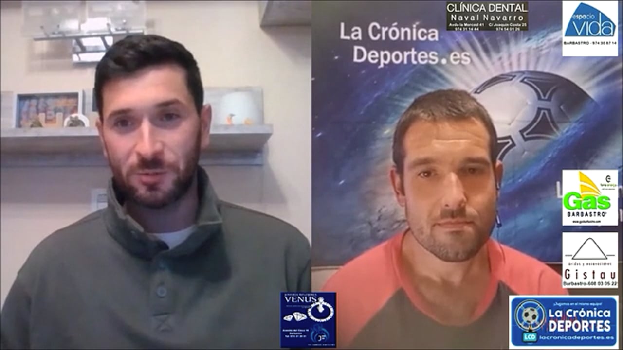 "Jornada 8" Análisis Regional Preferente Gr 2 / LUIS ÁNGEL LASSA (Entrenador Calatayud)