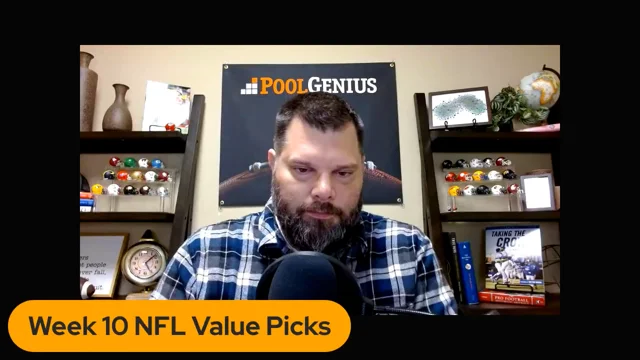 VIDEO: NFL Week 10 Value Picks (2022) - PoolGenius