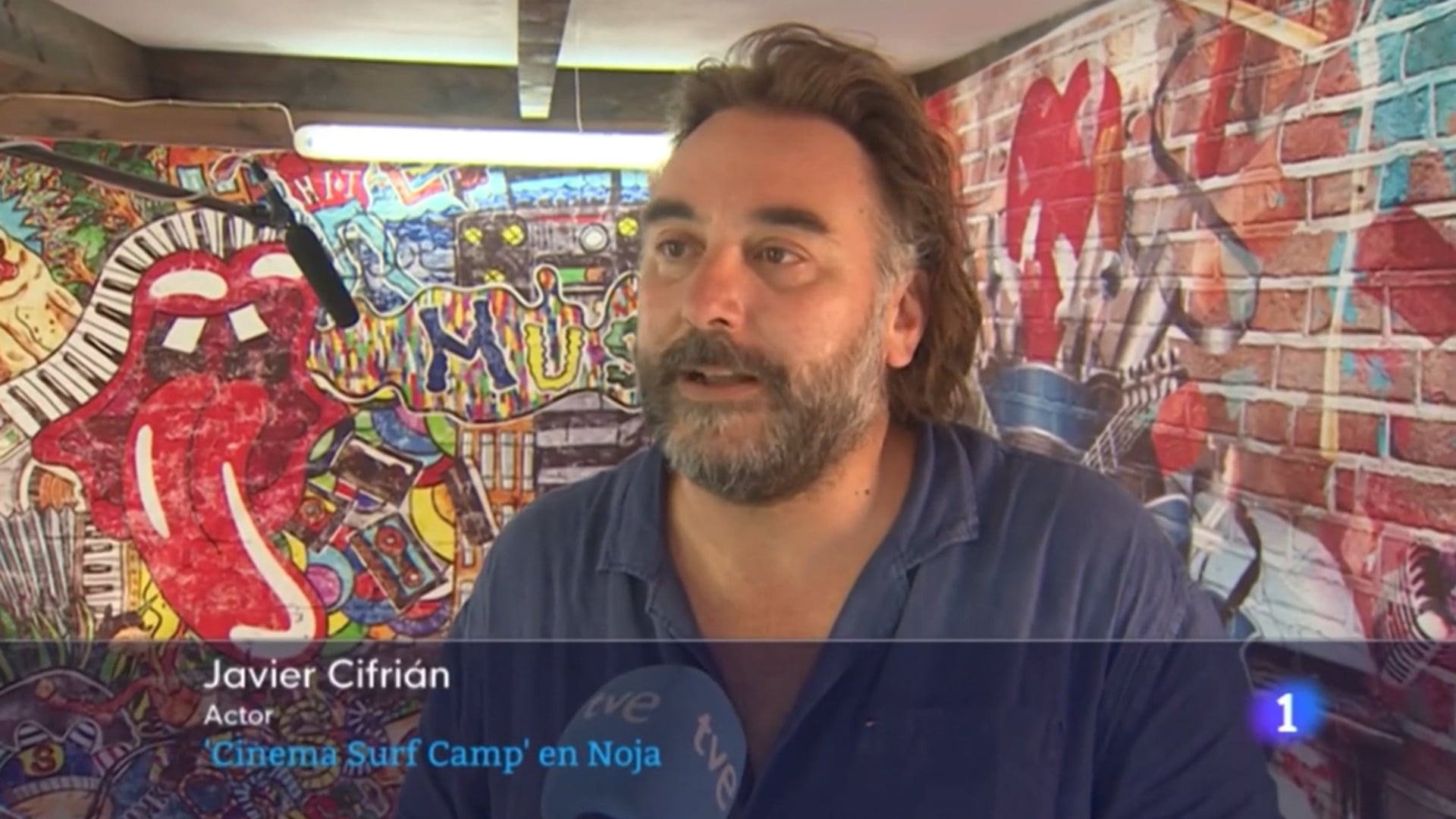Cinema Surf Camp, reportaje TVE
