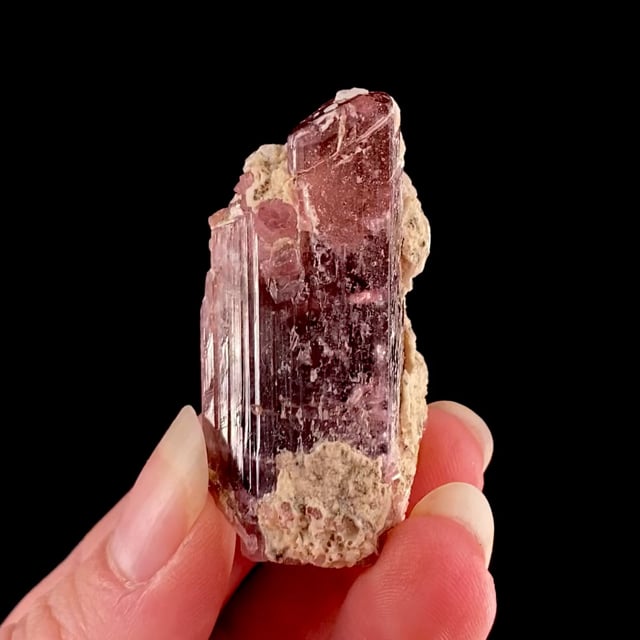 Borocookeite (very rare) on Rubellite Tourmaline (ex Chet Lemanski Collection)